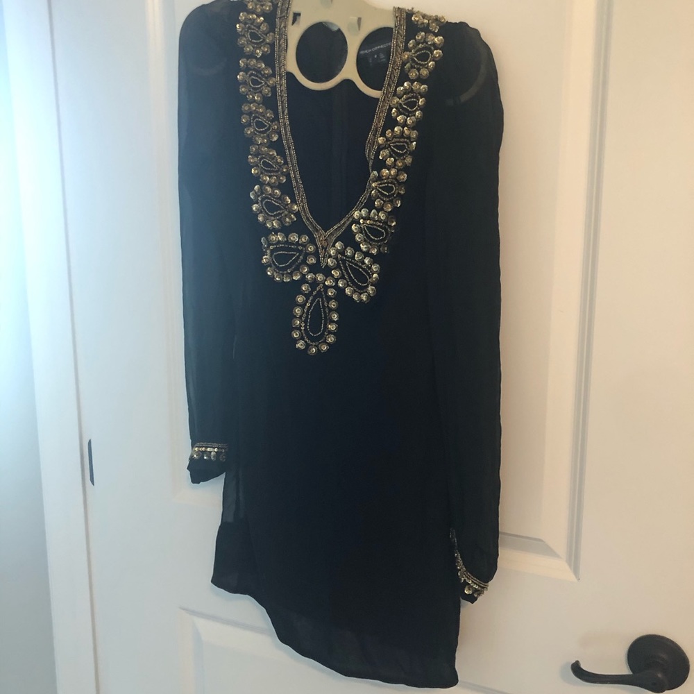 French connection beaded dress